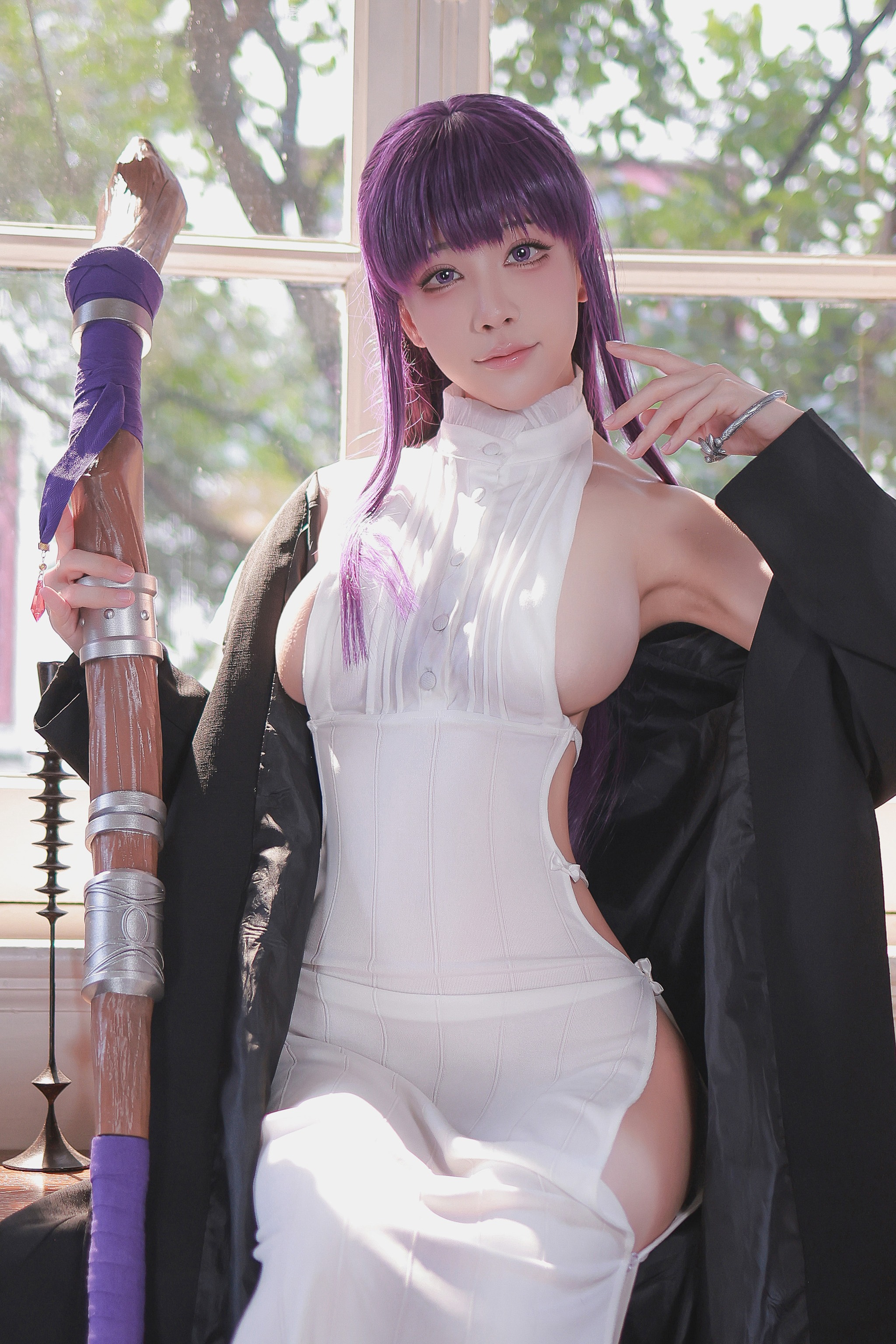 图片[1]-水淼Aqua – NO.184 葬送のフリーレン フェルン コスプレ [129P]-XikXak